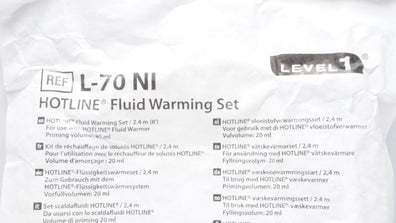 Smiths Medical L-70NI HOTLINE Fluid Warming Set 8ft. (x)